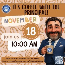 coffee with the principal post